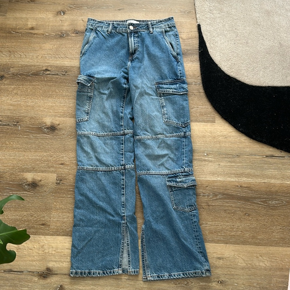 Zara cargo jeans